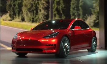 Tesla Model 3 first look