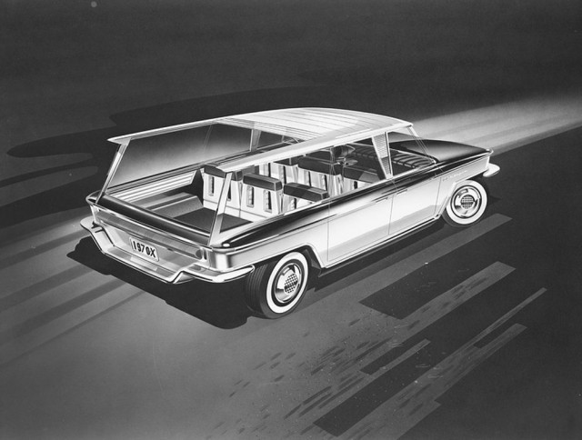 Utopia wagon concept by designer Brooks Stevens, 1960 [image courtesy Milwaukee Art Museum]