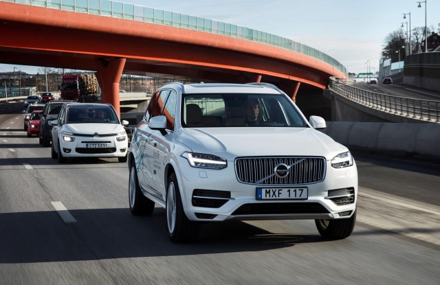 Volvo Drive Me autonomous car trial