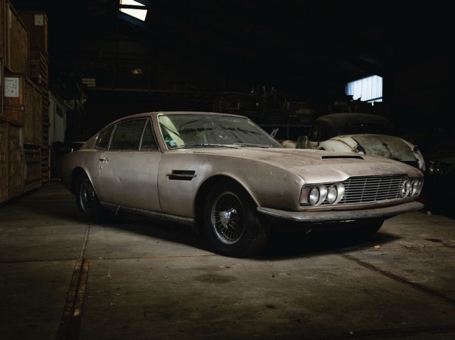 1968 Aston Martin DBS barn find