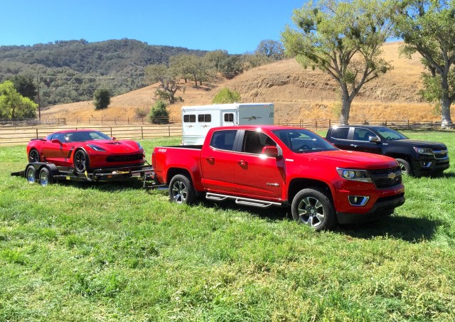 2016 Chevrolet Colorado Diesel pulling Chevy Corvette 2016 Chevrolet Colorado Diesel pulling Chevy Corvette