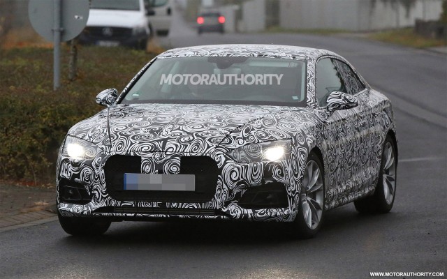 2018 Audi A5 spy shots - Image via S. Baldauf/SB-Medien