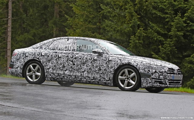 2018 Audi A8 spy shots - Image via S. Baldauf/SB-Medien 2018 Audi A8 spy shots - Image via S. Baldauf/SB-Medien