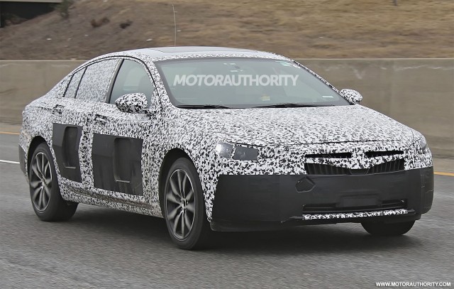 2018 Buick Regal spy shots - Image via S. Baldauf/SB-Medien