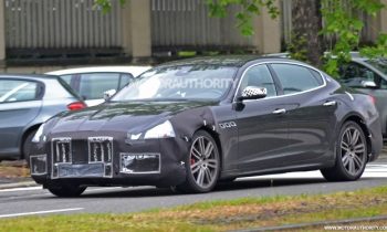 2018 Maserati Quattroporte spy shots