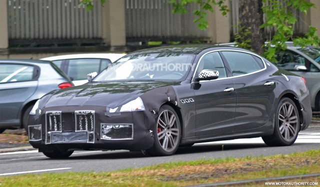2018 Maserati Quattroporte spy shots - Image via S. Baldauf/SB-Medien