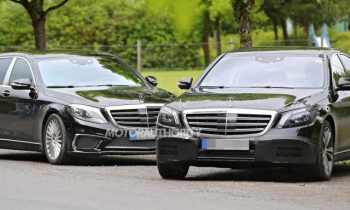2018 Mercedes-Benz S-Class spy shots