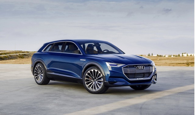 Audi e-tron Quattro concept, 2015 Frankfurt Auto Show
