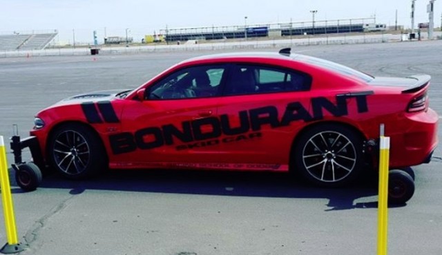 Dodge Charger skid-pad car at Bob Bondurant School of High Performance Driving