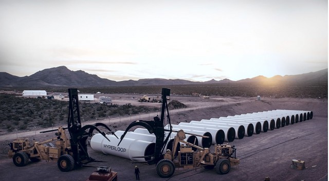 Hyperloop One test site in Nevada
