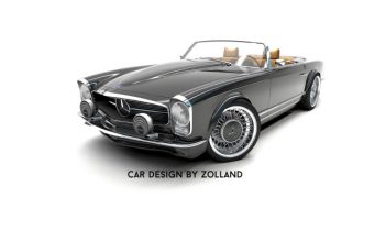 Zolland Design comes out with retro “Pagoda” conversion for the fifth-gen SL