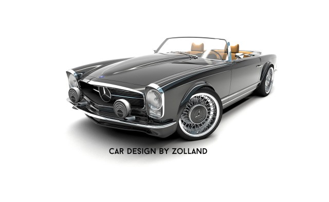 Zolland Design retro conversion for the fifth-generation Mercedes-Benz SL