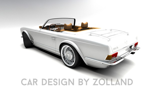 Zolland Design retro conversion for the fifth-generation Mercedes-Benz SL