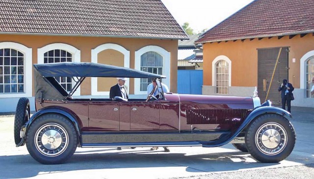 1926 Bugatti Royale Torpedo Packard Prototype re-created, shown in Mulhouse in 2011 1926 Bugatti Royale Torpedo Packard Prototype re-created, shown in Mulhouse in 2011