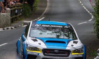 Mark Higgins smashes Isle of Man record in tuned Subaru WRX
