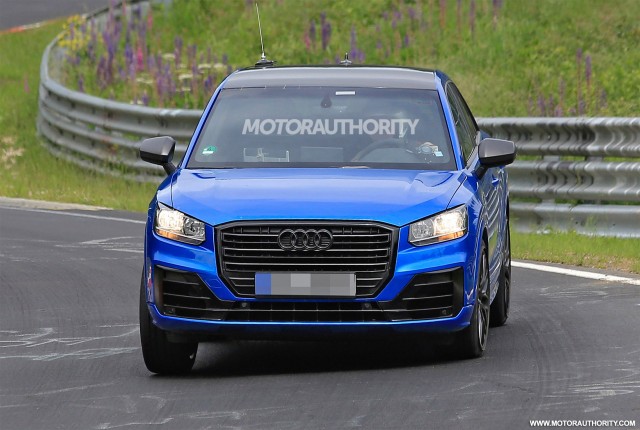 2017 Audi SQ2 spy shots - Image via S. Baldauf/SB-Medien