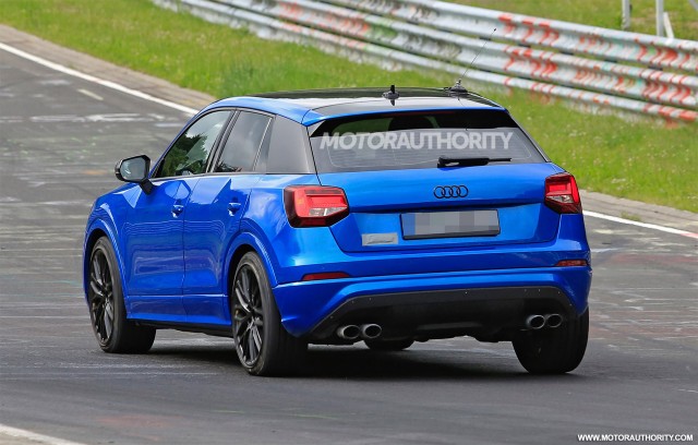 2017 Audi SQ2 spy shots - Image via S. Baldauf/SB-Medien