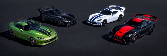 2017 Dodge Viper 25th anniversary limited edition models