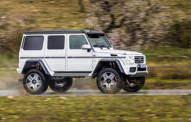 2017 Mercedes-Benz G550 4x4² (European spec)
