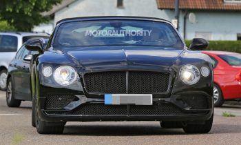2018 Bentley Continental GT Convertible spy shots