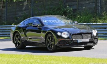 2018 Bentley Continental GT spy shots