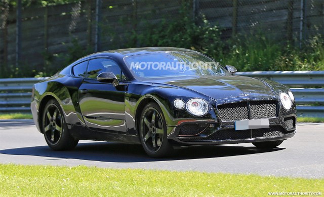 2018 Bentley Continental GT spy shots - Image via S. Baldauf/SB-Medien