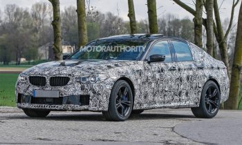 2018 BMW M5 spy shots and video