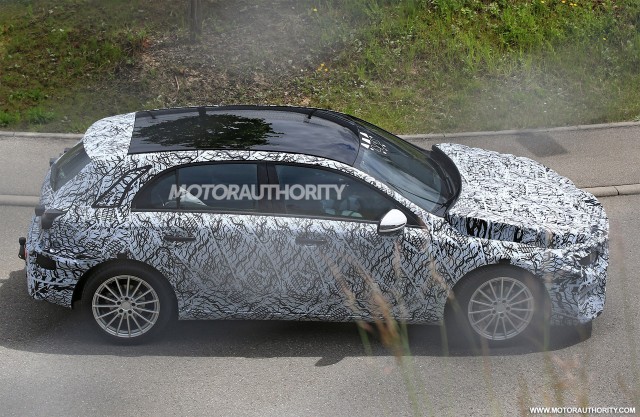 2018 Mercedes-Benz A-Class spy shots - Image via S. Baldauf/SB-Medien