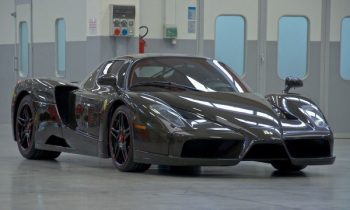 Exposed carbon fiber Ferrari Enzo up for sale
