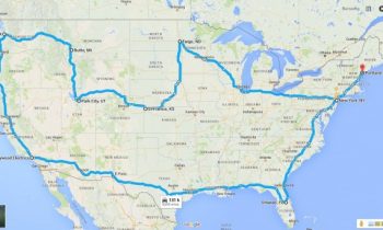 To the four corners of the USA on an electric motorcycle