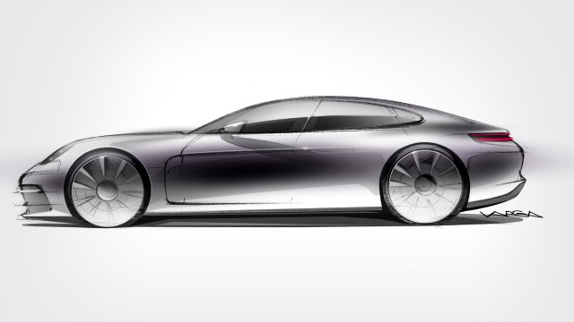 Teaser for 2017 Porsche Panamera