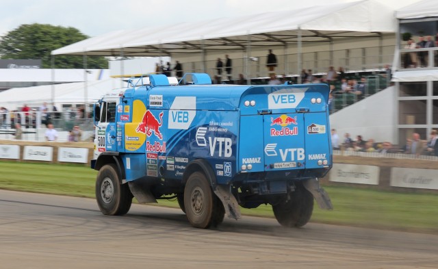 Kamaz T4 Dakar Rally Truck at 2016 Goodwood Festival of Speed Kamaz T4 Dakar Rally Truck at 2016 Goodwood Festival of Speed