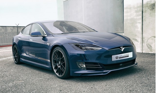 Updated Tesla Model S conversion kit from Unplugged Performance