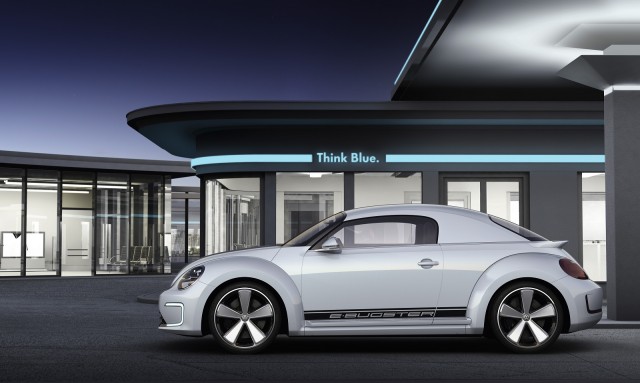 Volkswagen E-Bugster Concept electric two-seat coupe, 2012 Detroit Auto Show