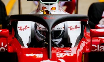 Ferrari tests updated Halo cockpit protection system at British Grand Prix