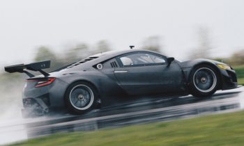 Acura's publicly testing the NSX GT3 race car at Mid-Ohio this week