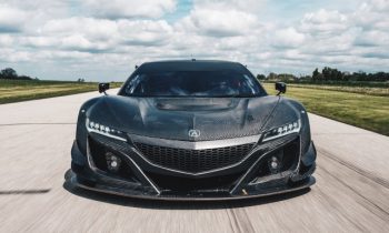 Acura NSX GT3 looks mean in bare carbon fiber