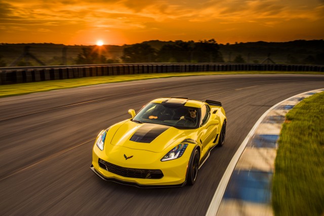 2017 Chevrolet Corvette Grand Sport, yellow