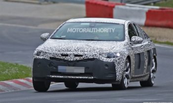 2017 Opel Insignia spy shots