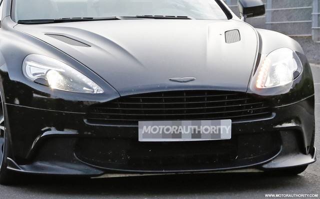 2018 Aston Martin Vanquish S spy shots - Image via S. Baldauf/SB-Medien 2018 Aston Martin Vanquish S spy shots - Image via S. Baldauf/SB-Medien