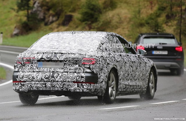 2018 Audi A8 spy shots - Image via S. Baldauf/SB-Medien 2018 Audi A8 spy shots - Image via S. Baldauf/SB-Medien