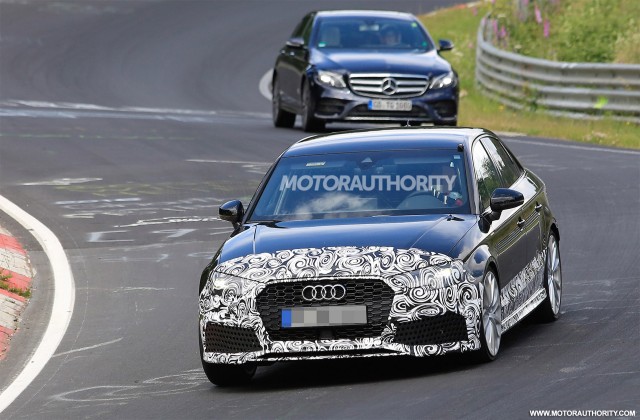 2018 Audi RS 3 spy shots - Image via S. Baldauf/SB-Medien 2018 Audi RS 3 spy shots - Image via S. Baldauf/SB-Medien