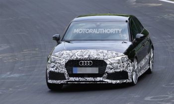 2018 Audi RS 3 spy shots
