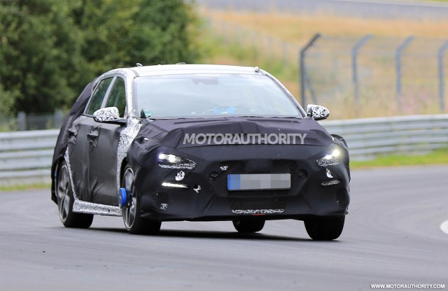 2018 Hyundai i30 N spy shots - Image via S. Baldauf/SB-Medien