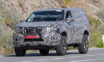 2018 Nissan NP300 Navara-based SUV spy shots