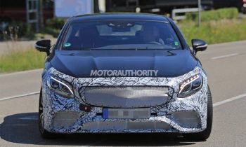 2019 Mercedes-AMG S63 Coupe spy shots