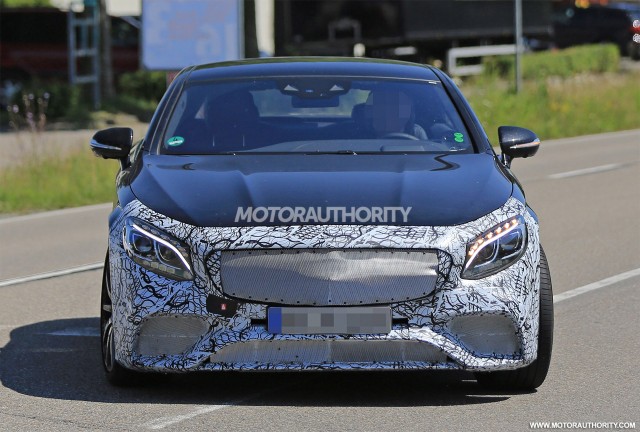 2019 Mercedes-AMG S63 Coupe spy shots - Image via S. Baldauf/SB-Medien
