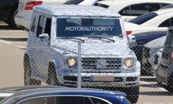 2019 Mercedes-Benz G-Class spy shots