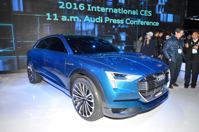 Audi e-tron Quattro concept - 2016 Consumer Electronics Show Audi e-tron Quattro concept - 2016 Consumer Electronics Show