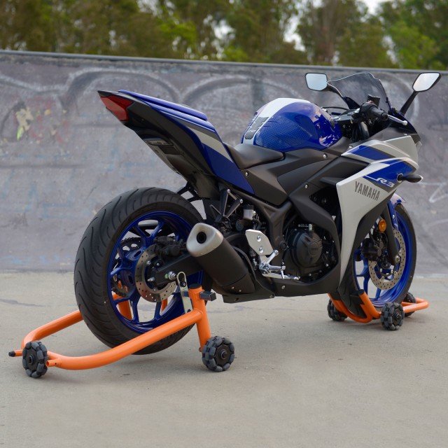 Dynamoto motorcycle stand